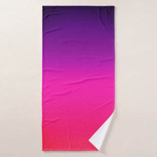 Neon Purple et pink ombre design abstrait