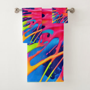 Neon Splatter : L'art Abstrait
