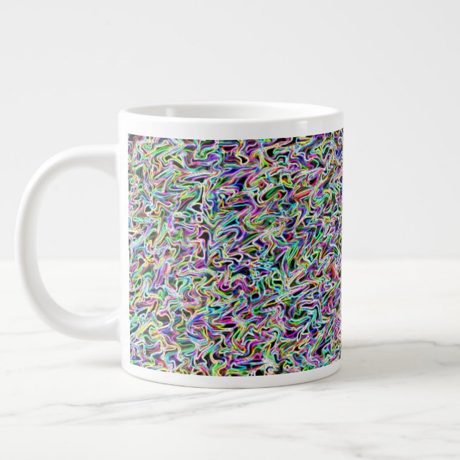 Neon Swirl 20oz Mug (Gauche)