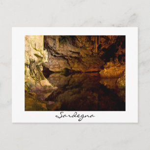 Neptune's Grotto, carte postale blanche en Sardaig