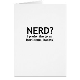 NERD ? Drôle, design geek
