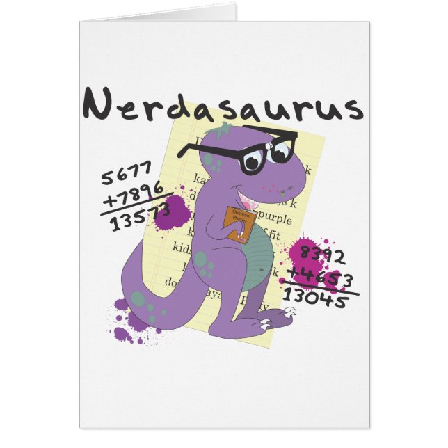 Nerdasaurs (Devant)
