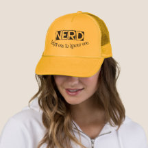 Nerds, prend un pour connaître un casquette