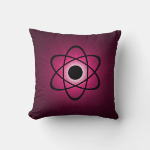 Nerdy Coussin atomique, rose