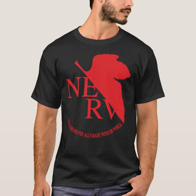 NERV - Neon Genesis Evangelion Classic T-shirt (Devant)