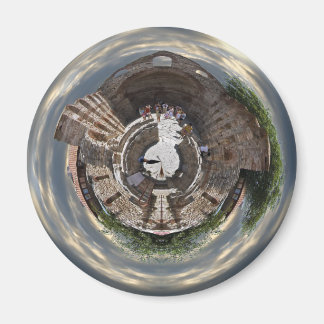 Nessebar Ruin Planète Magnet