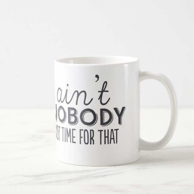 N'est personne heure obtenue pour cette tasse de (Droite)