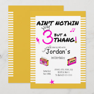 N'est rien d'autre qu'une invitation à 3 thang ros
