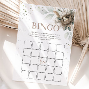 Nesting rustique neutre Fores Baby shower Jeux Voi