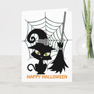 Nettoyage des toiles d'araignées, carte pliée 5" x