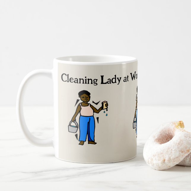 Nettoyage Lady Mug (Avec donut)