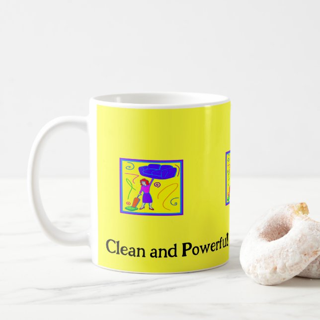 Nettoyage Lady Mug (Avec donut)