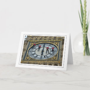 Nettoyer la carte de voeux Big Ben