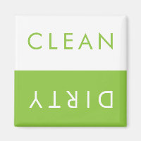 Nettoyer Lave-vaisselle Magnet dans la pomme et bl