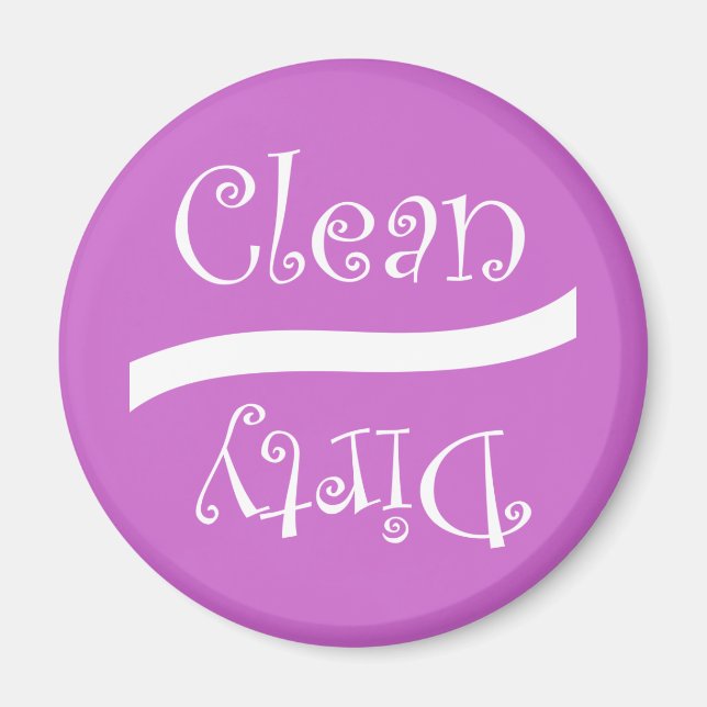 Nettoyer le aimant sale pour lave-vaisselle (Devant)