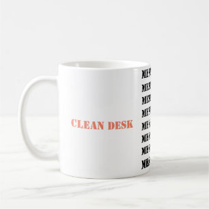 Nettoyer le bureau/ Messager le bureau Mug