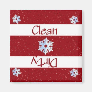 Nettoyer ou salir les flocons de neige Magnet lave