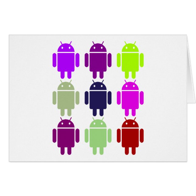 Neuf insecte Droids (couleurs pourpres multiples (Devant horizontal)