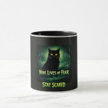 Neuf Vies de Peur – Mug Chat Noir