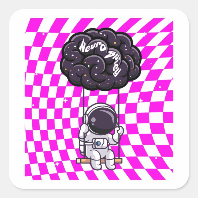 Neuro Spicy - Stickers Design Trending (Devant)