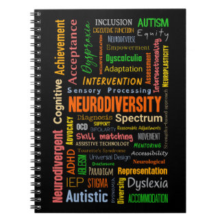 Neurodiversité Autisme TDAH Carnet spiral