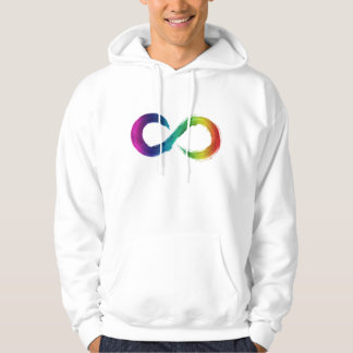 Neurodiversity Sweat - shirt à capuche arc-en-ciel