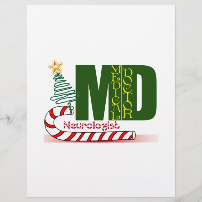 NEUROLOGIE DE JOYEUX NOËL DE NEUROLOGUE (Devant)