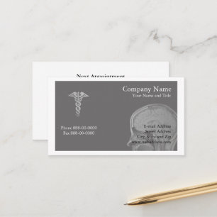 Neurologue Carte de visite de rendez-vous