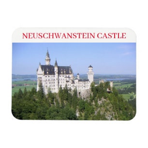 Neuschwanstein Castle fridge magnet
