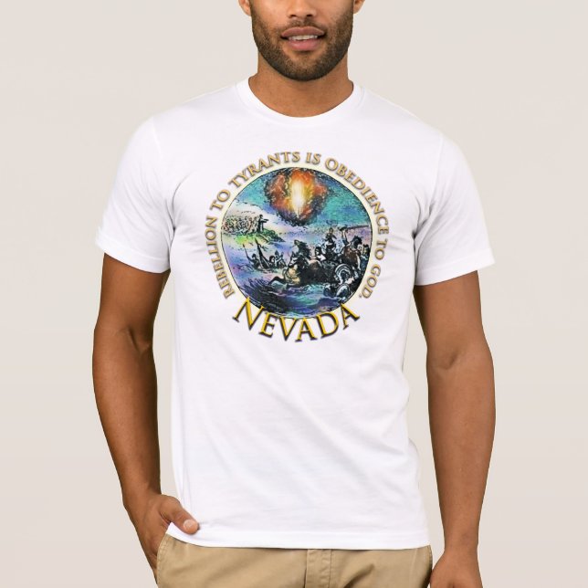 Nevada USA Proud t-shirts (Devant)