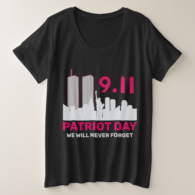 Never Forget 911 20th Anniversary Patriot Day 2021 (Design devant)