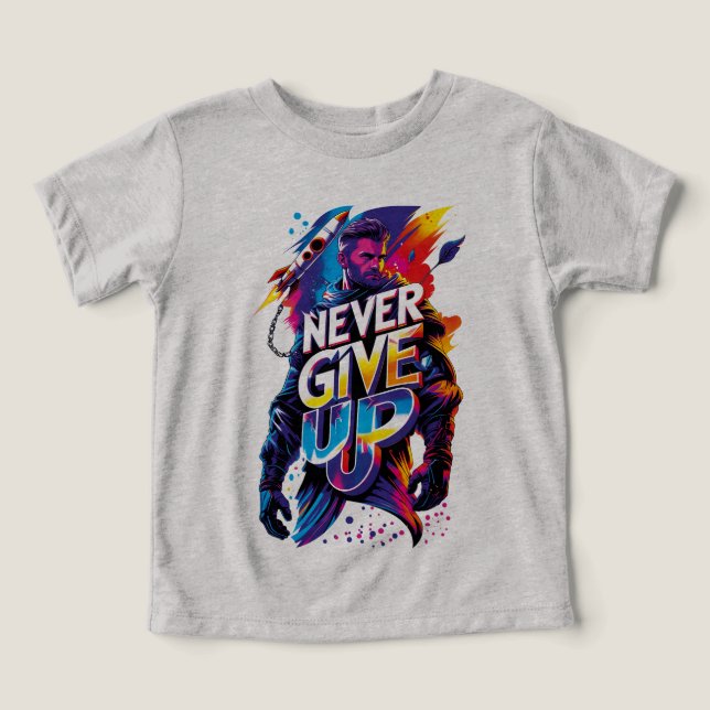 Never Give Up (Design Recto)
