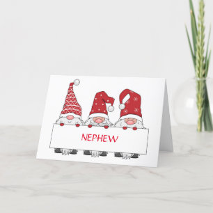**NEVEU** DE LUTINS POUR CARTE DE NOËL