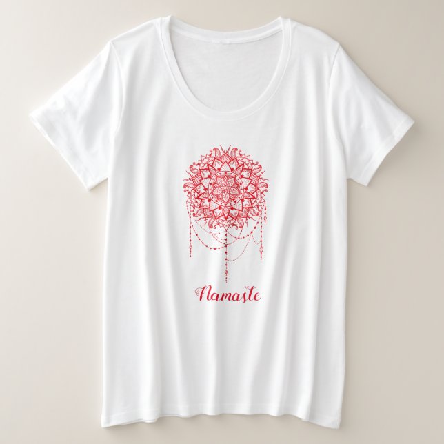 New Age mandala namaste art yoga (Design devant)