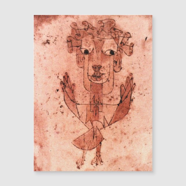 New Angel par Paul Klee (Devant)