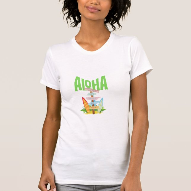 New Fashion Vacation Vibes Designs Unisex T-Shirt  (Devant)