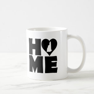 New Hampshire Accueil Coeur État Mug ou Mug Voyage