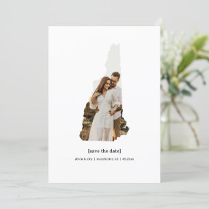 New Hampshire Enregistrer le Carte photo de date