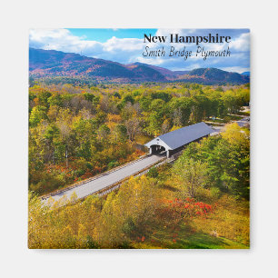 New Hampshire Plymouth Smith Bridge Magnet