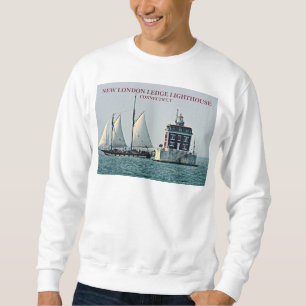 New London Ledge Lighthouse Connecticut Sweatshirt