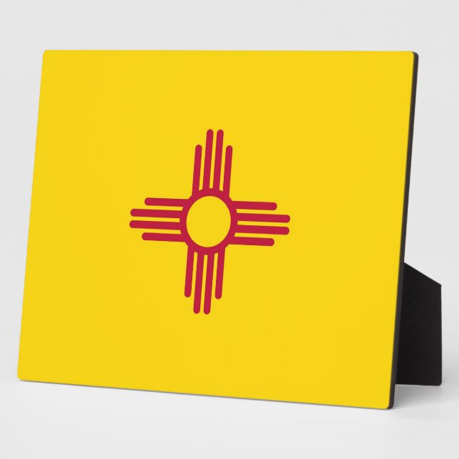 New Mexico State Flag Plaque (Côté)