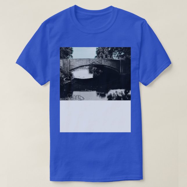New Orleans City Park Bridge V2 TShirt (Design devant)