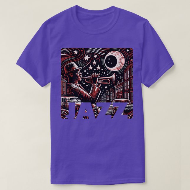 New Orleans Jazz TShirt (Design devant)