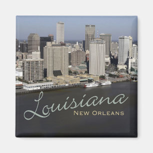 New Orleans Louisiane Souvenir Frigo Magnet
