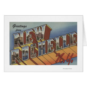 New Rochelle, New York - grandes scènes de lettre