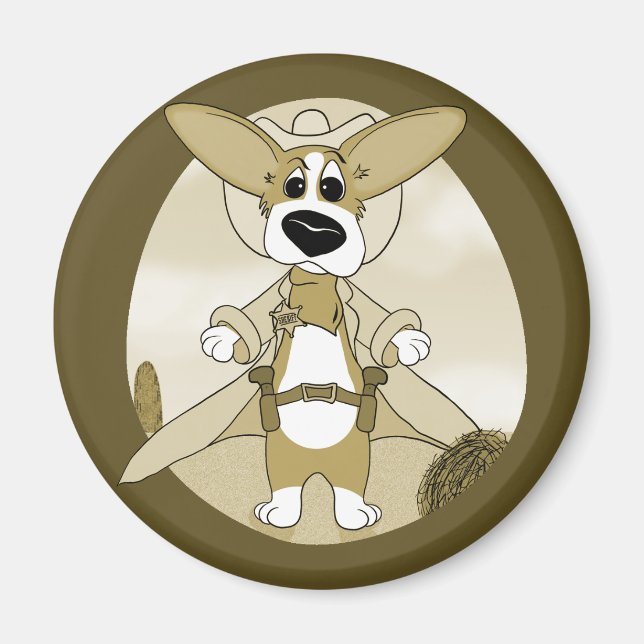 New Sheriff dans Town Magnet (Devant)