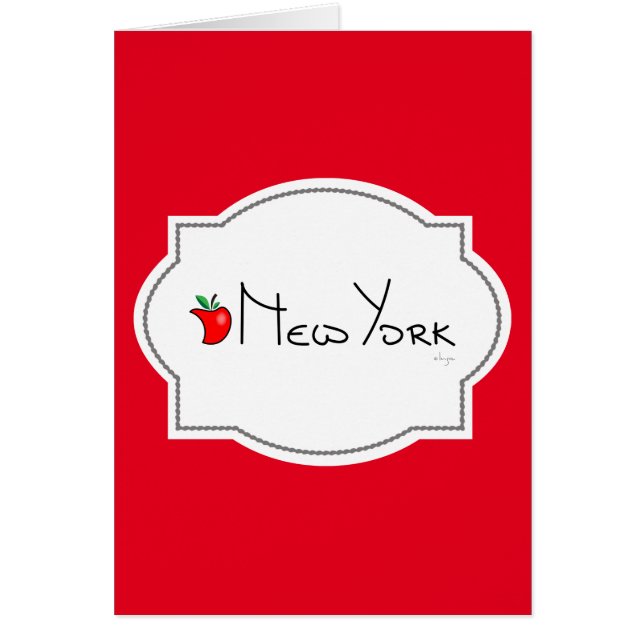 New York Big Apple (Devant)