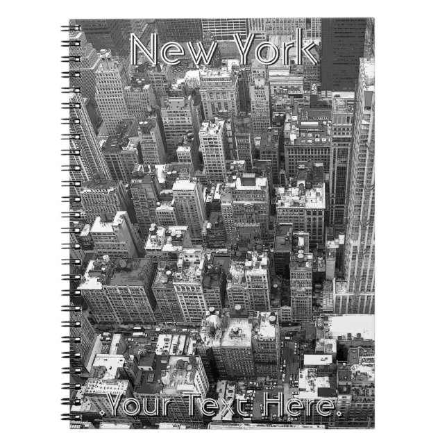 New York Carnet Personnalisé NY Souvenir Journal (Devant)