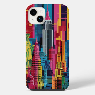 New York City dans le coque iphone de style dynami