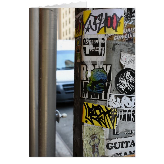 New York City Graffiti Street Art (Devant)